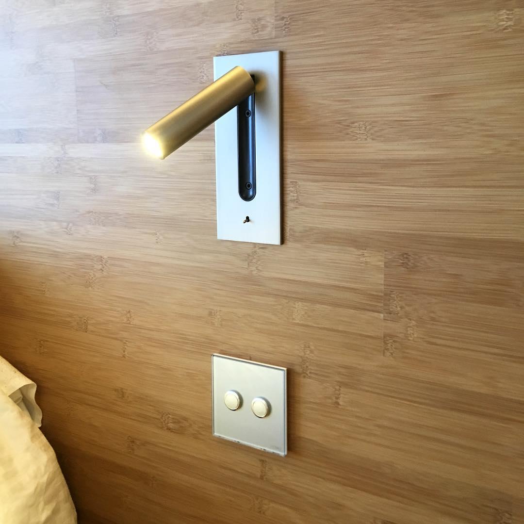 Folded Back Bedside Wall Lamp - view 7