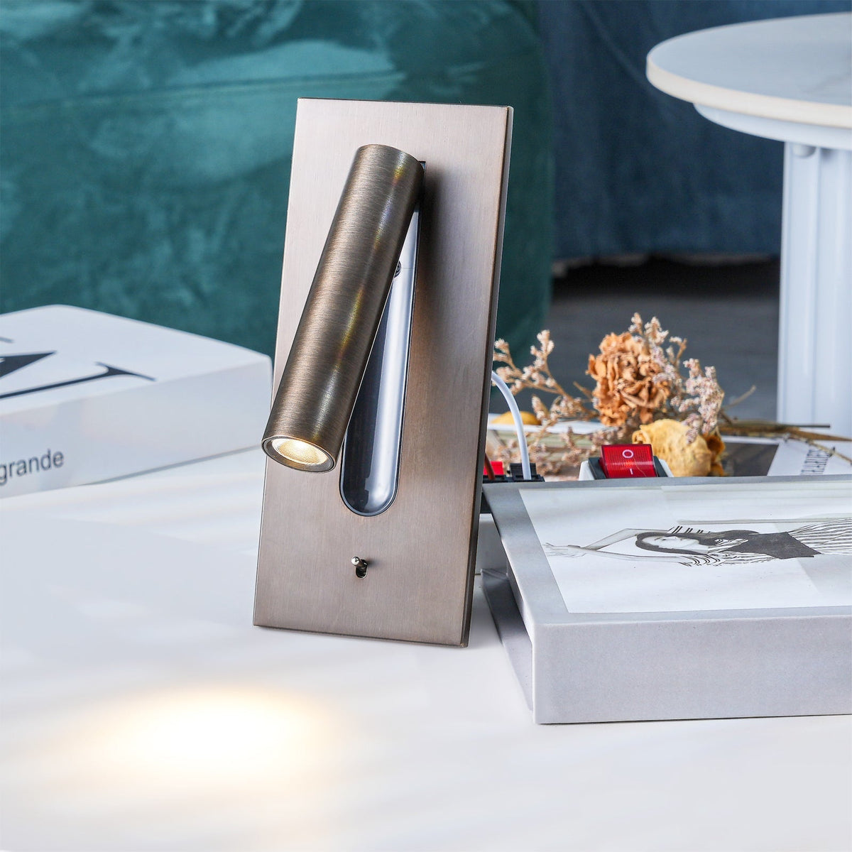 Folded Back Bedside Wall Lamp - view 6