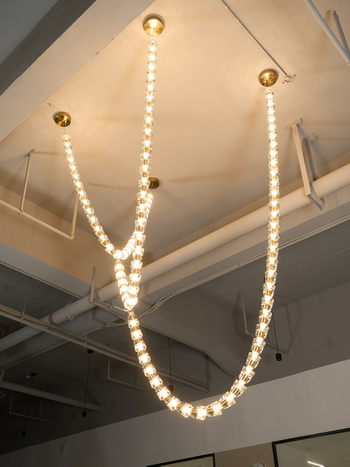 Gabriel Gold Chandelier