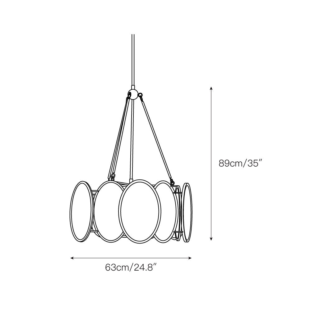 Galaxy Chandelier - view 3