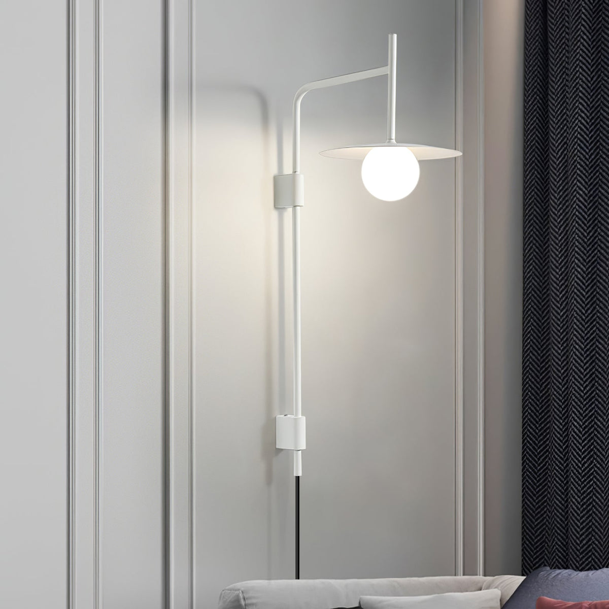 Gea Swing Arm Wall Lamp - view 5