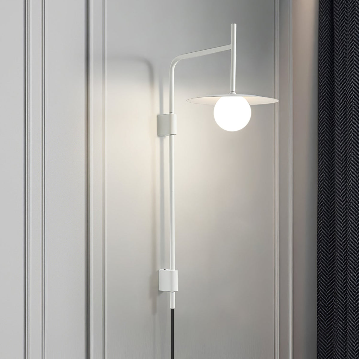 Gea Swing Arm Wall Lamp - view 15