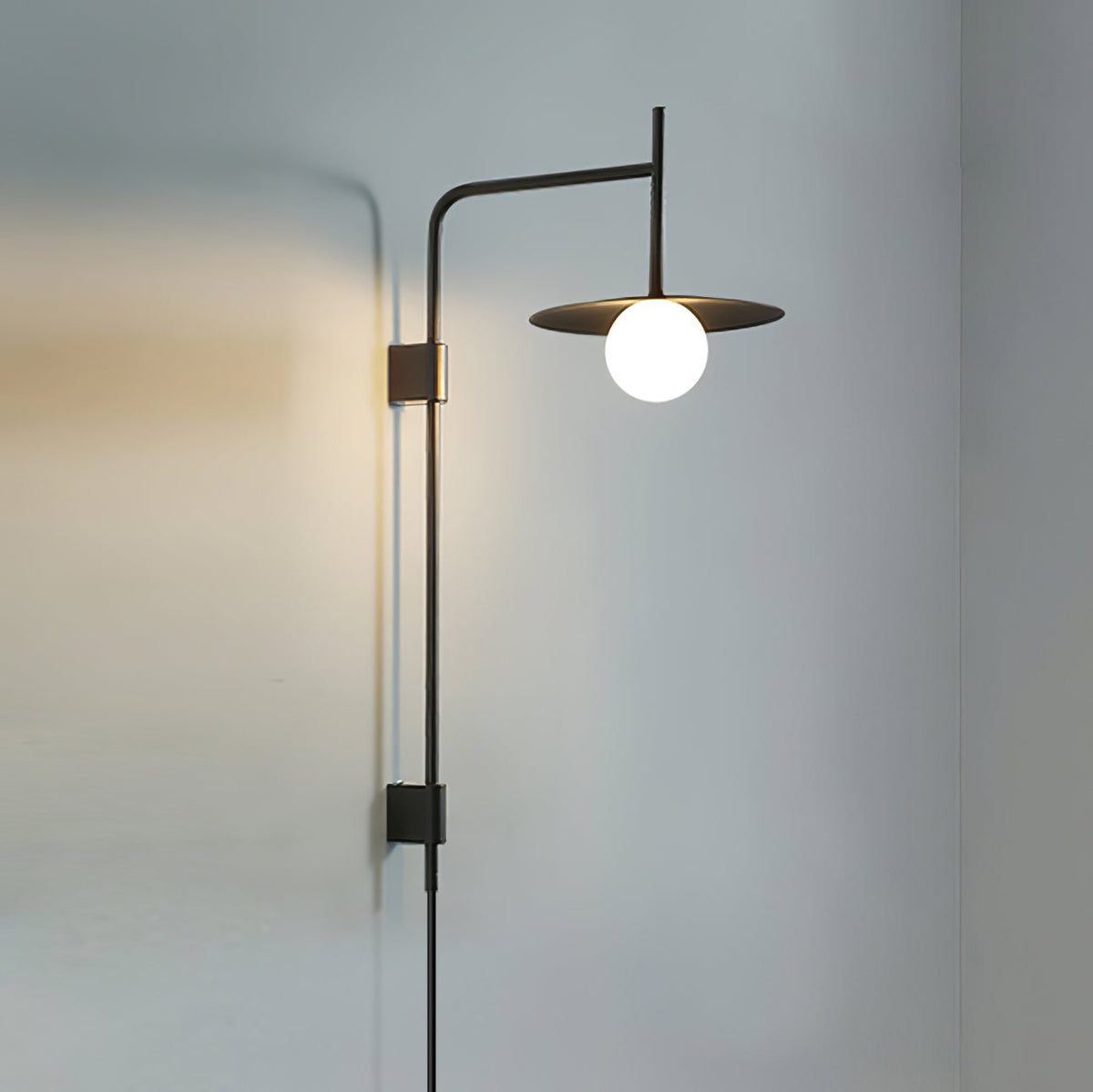 Gea Swing Arm Wall Lamp - view 2