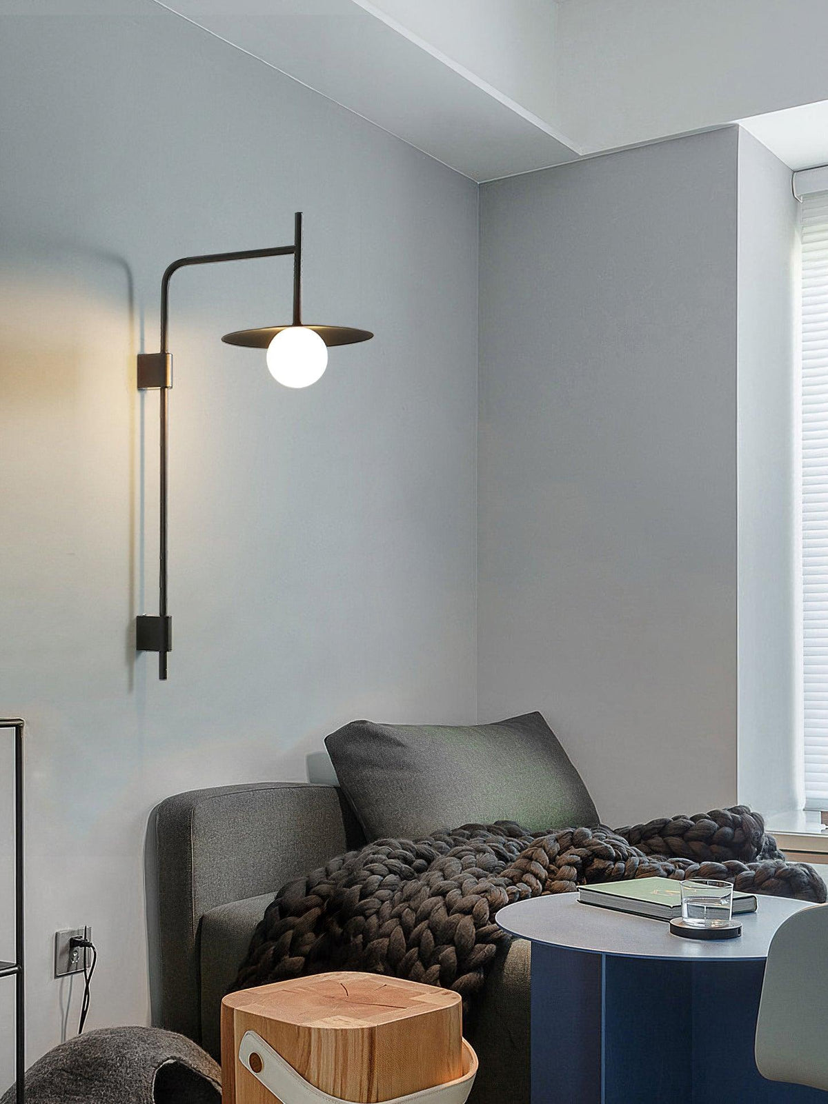 Gea Swing Arm Wall Lamp - view 36