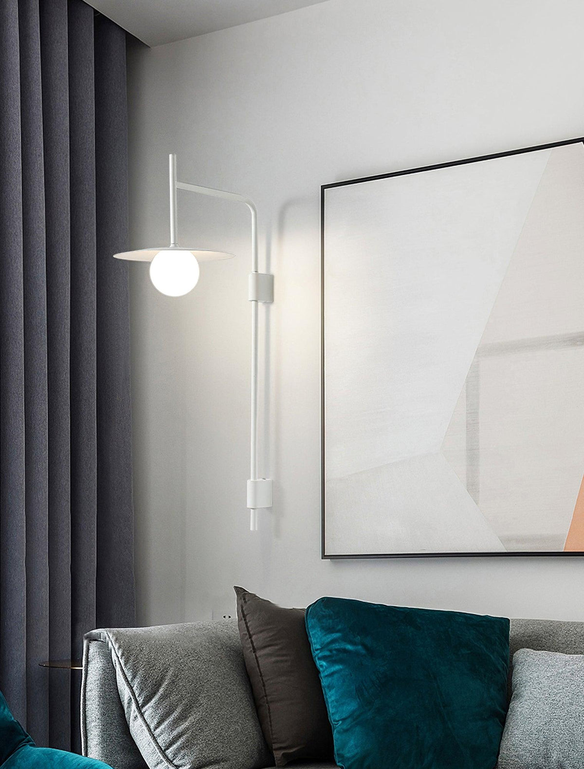 Gea Swing Arm Wall Lamp - view 24