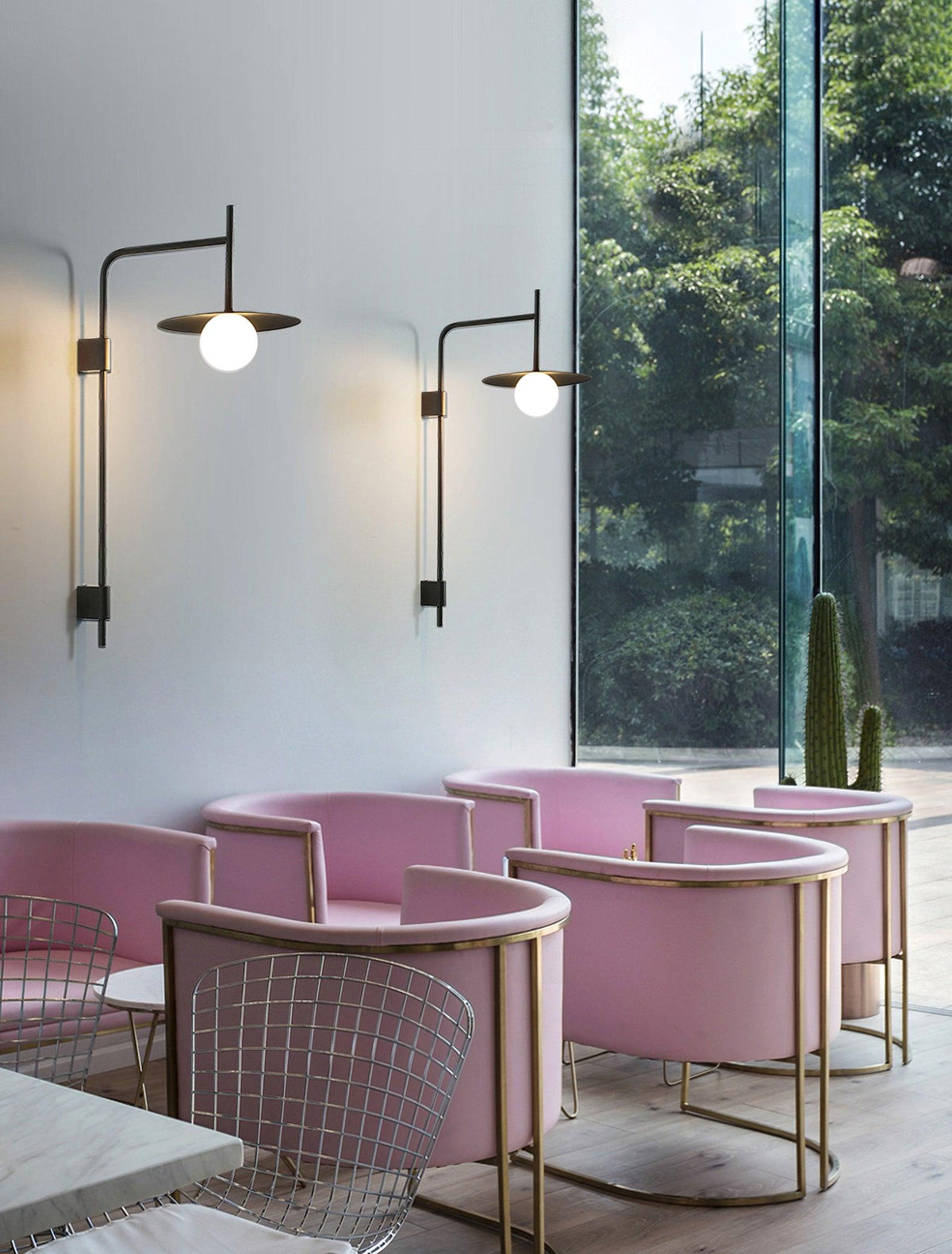 Gea Swing Arm Wall Lamp - view 19