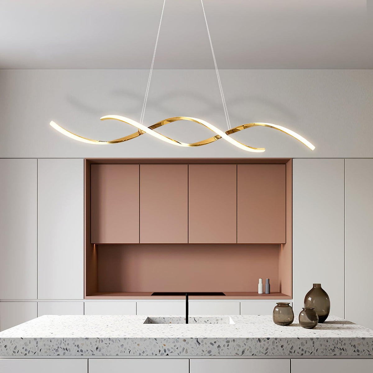 Gentle Waves Pendant Light - view 5