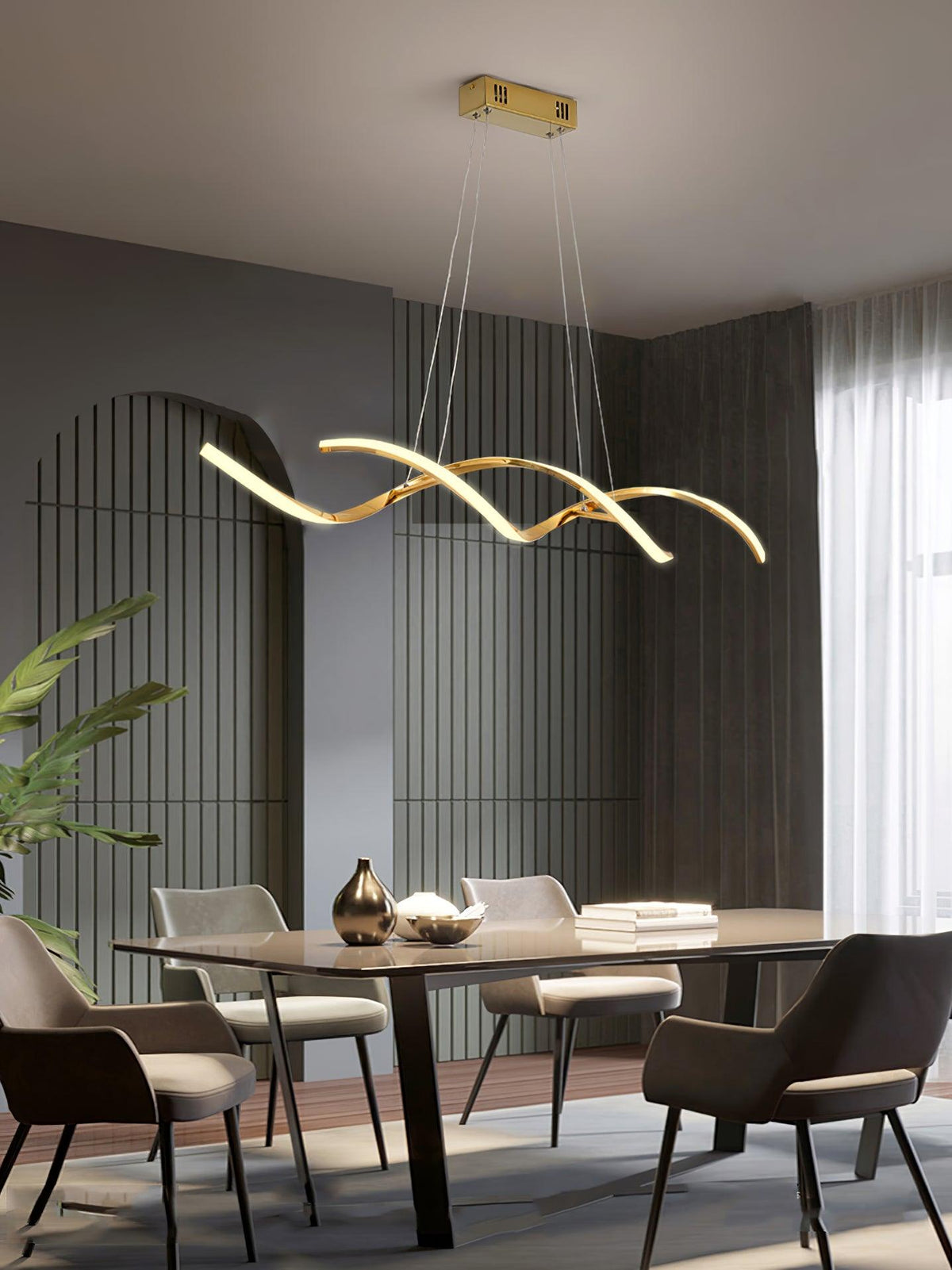 Gentle Waves Pendant Light - view 6