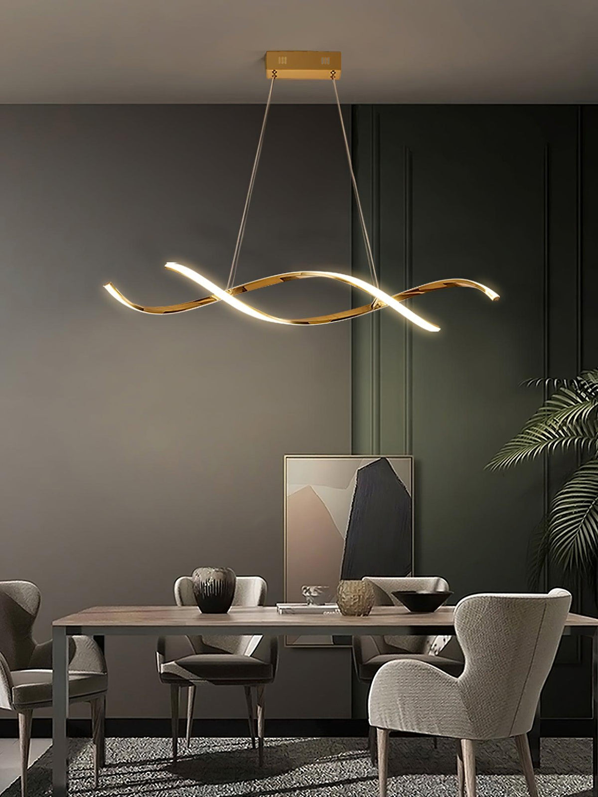 Gentle Waves Pendant Light - view 9