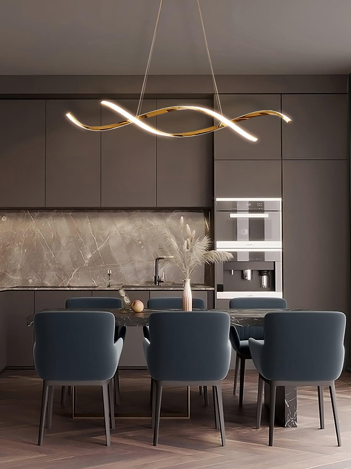 Gentle Waves Pendant Light - view 10