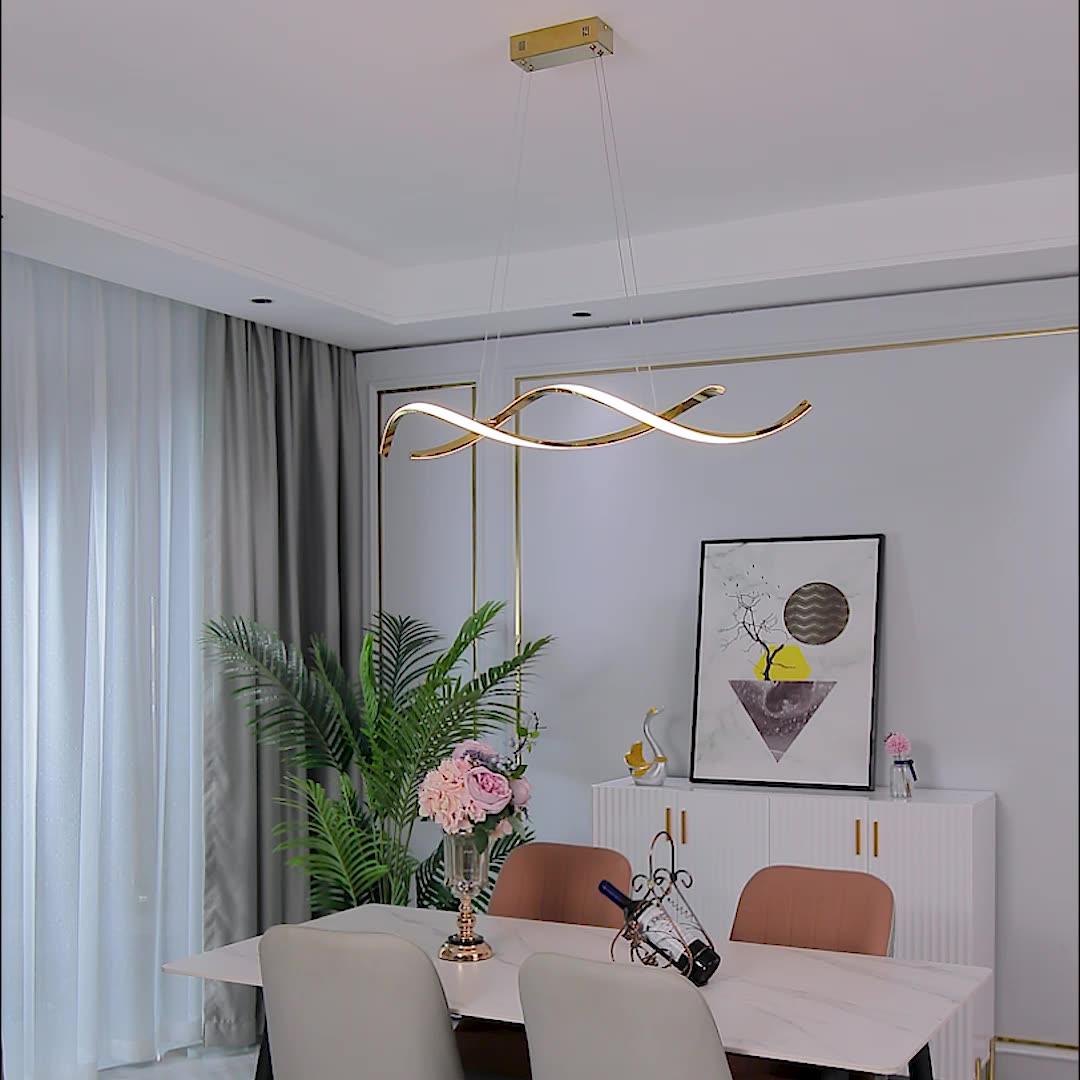 Gentle Waves Pendant Light - view 3