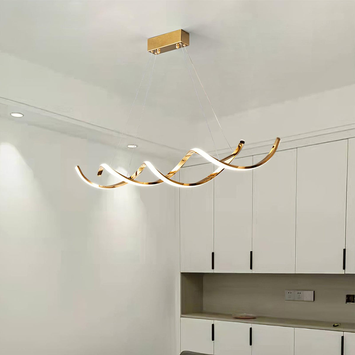 Gentle Waves Pendant Light - view 4