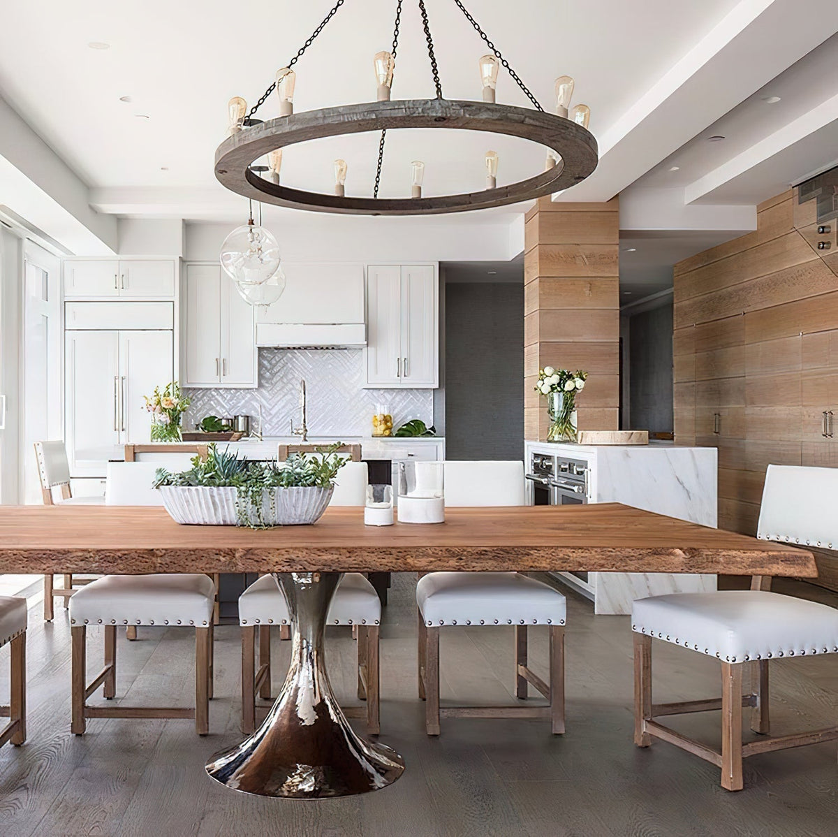 Geoffrey Wood Chandelier