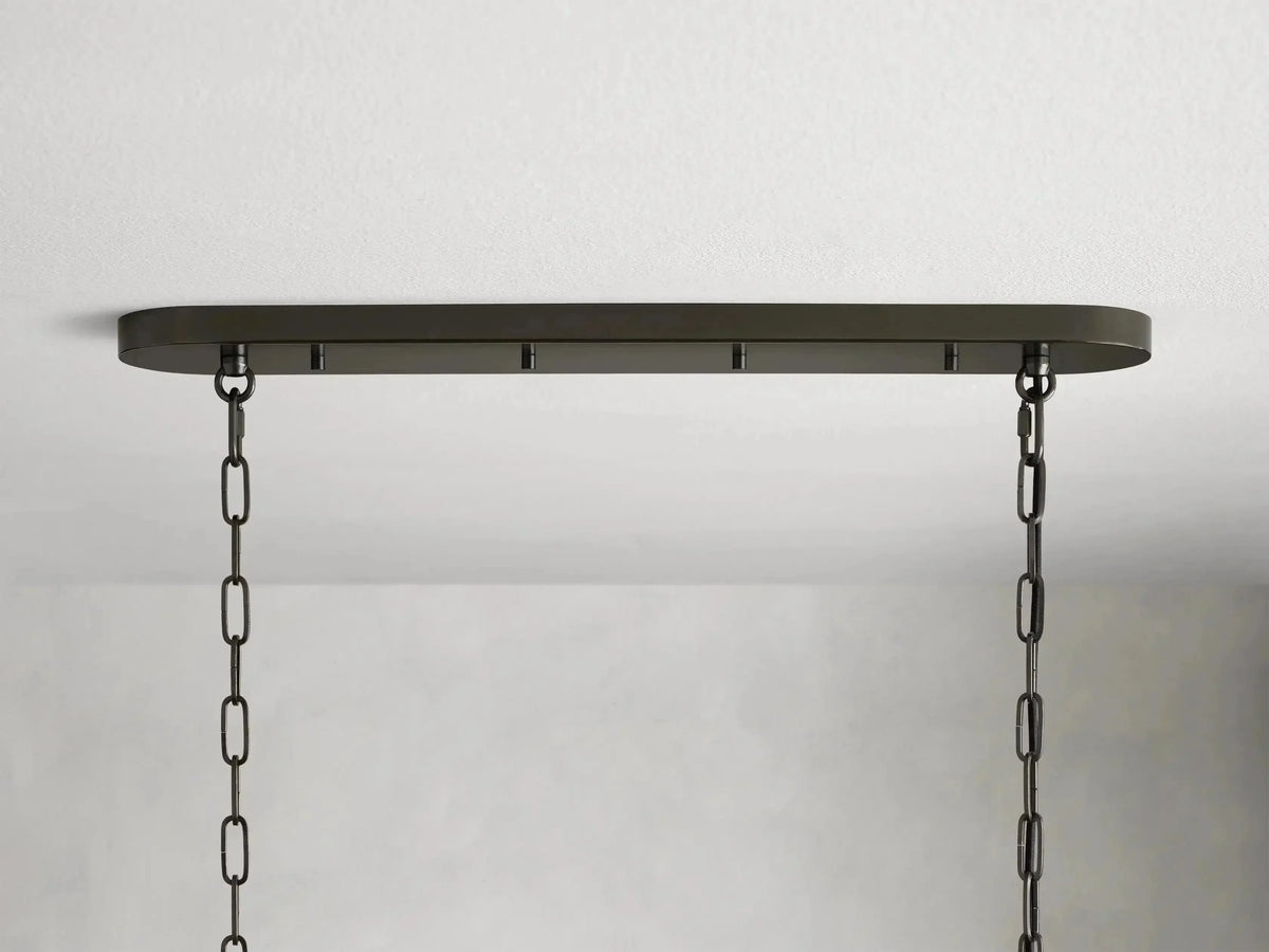 Ghiaccio Oval Chandelier 54''65''