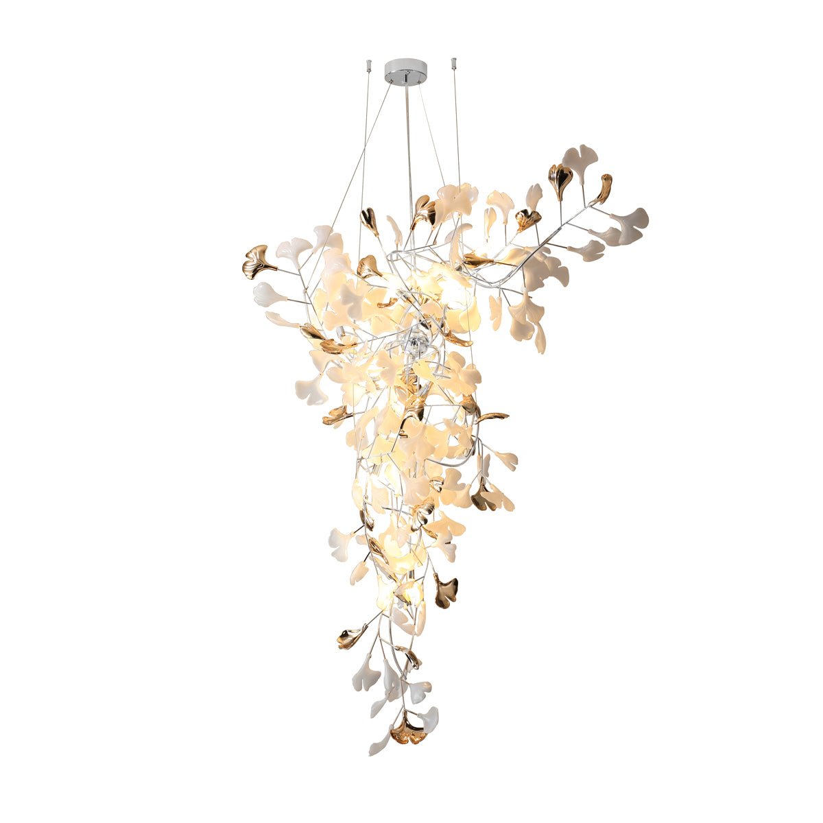 Ginkgo Tip Tlying Chandelier - view 29