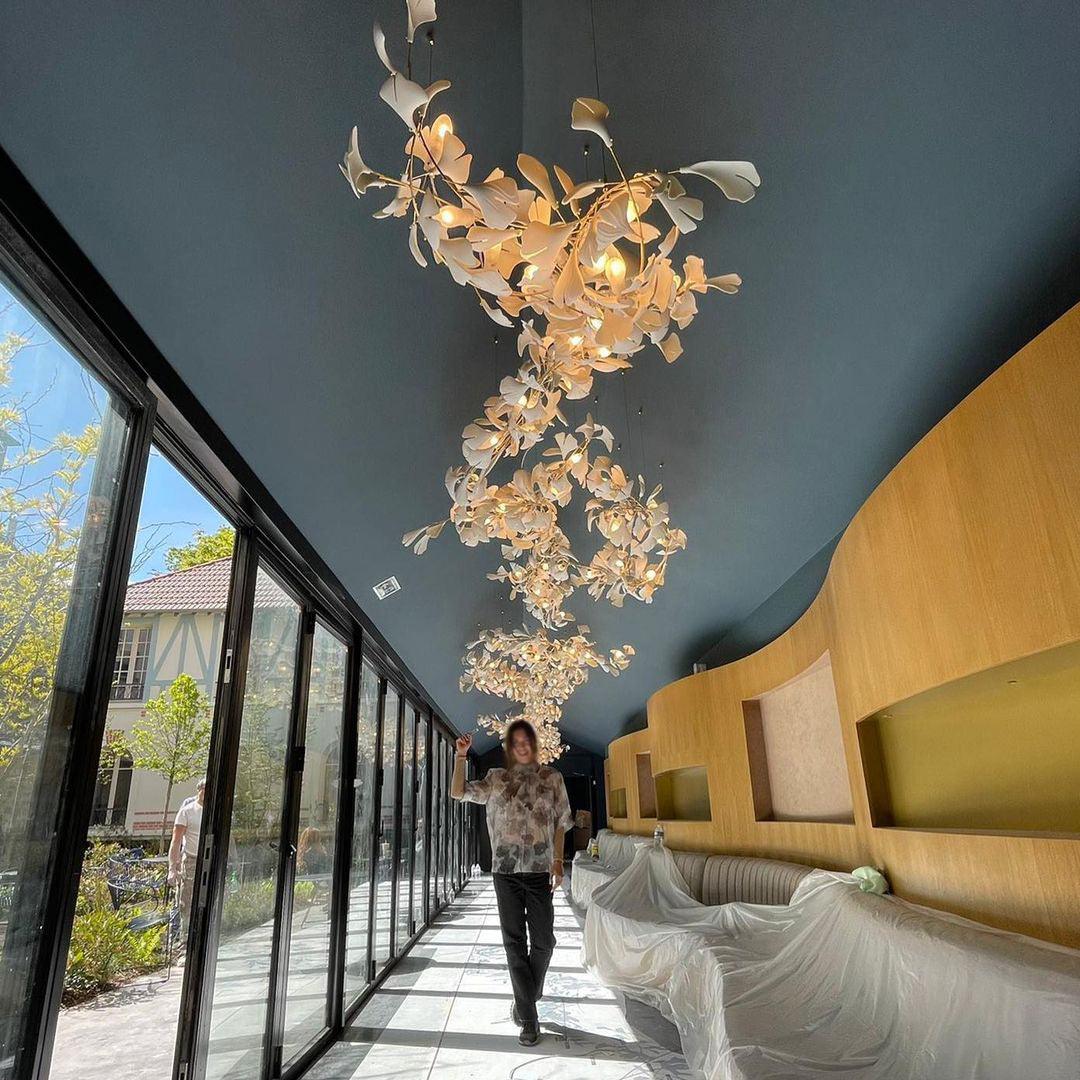 Gingko Combination Chandelier - view 12