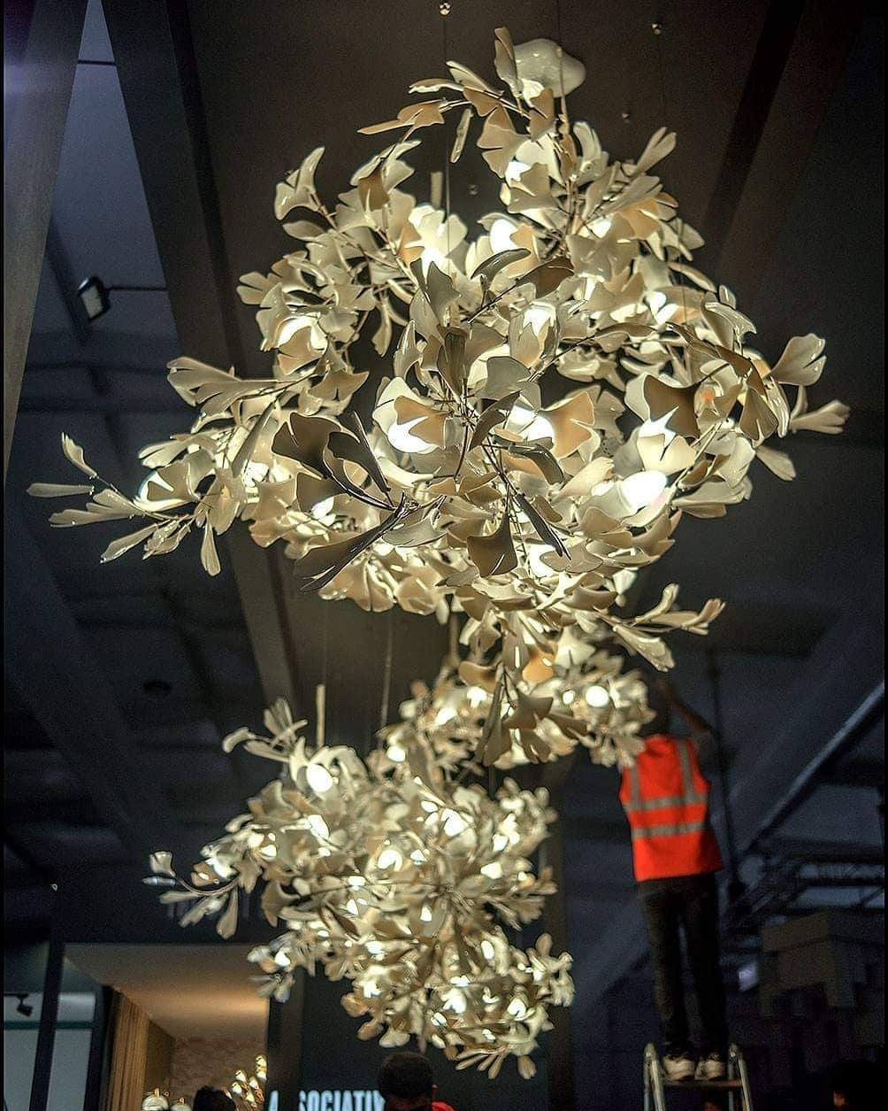 Gingko Combination Chandelier - view 17