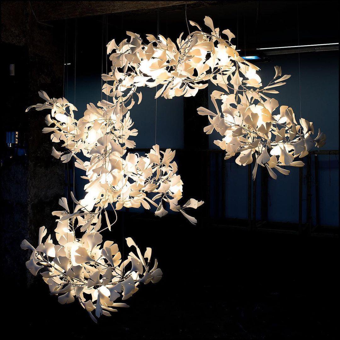 Gingko Combination Chandelier - view 10