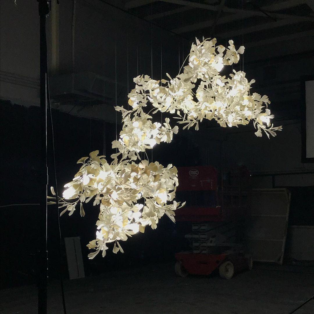 Gingko Combination Chandelier - view 5