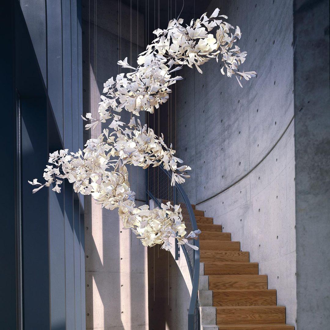 Gingko Combination Chandelier - view 8