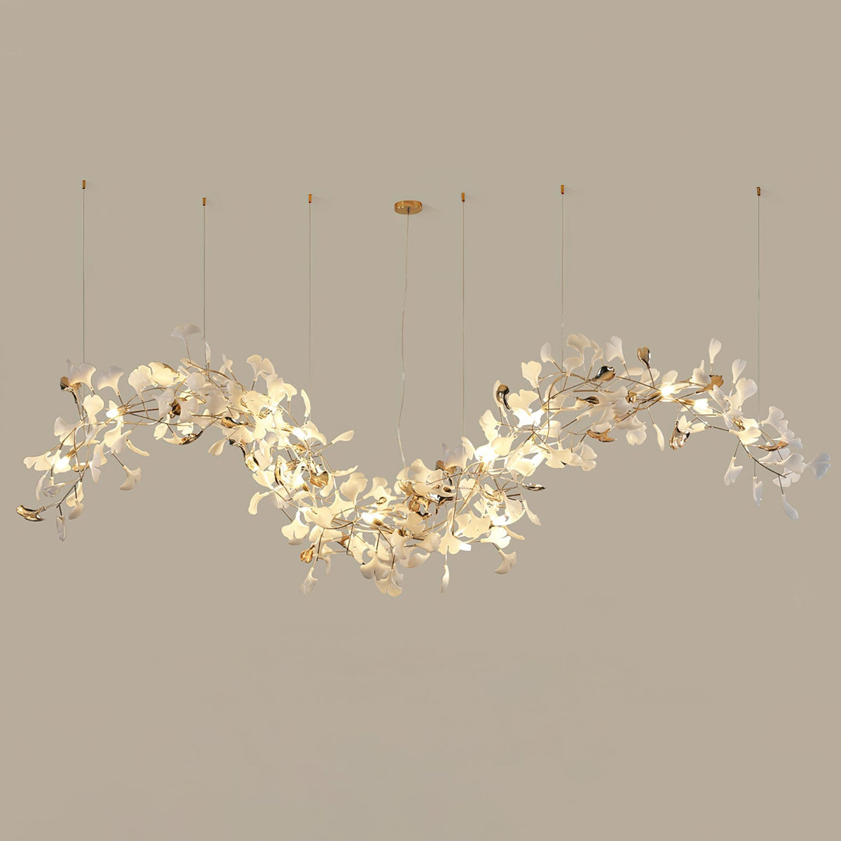 Ginkgo Tip Tlying Chandelier - view 13