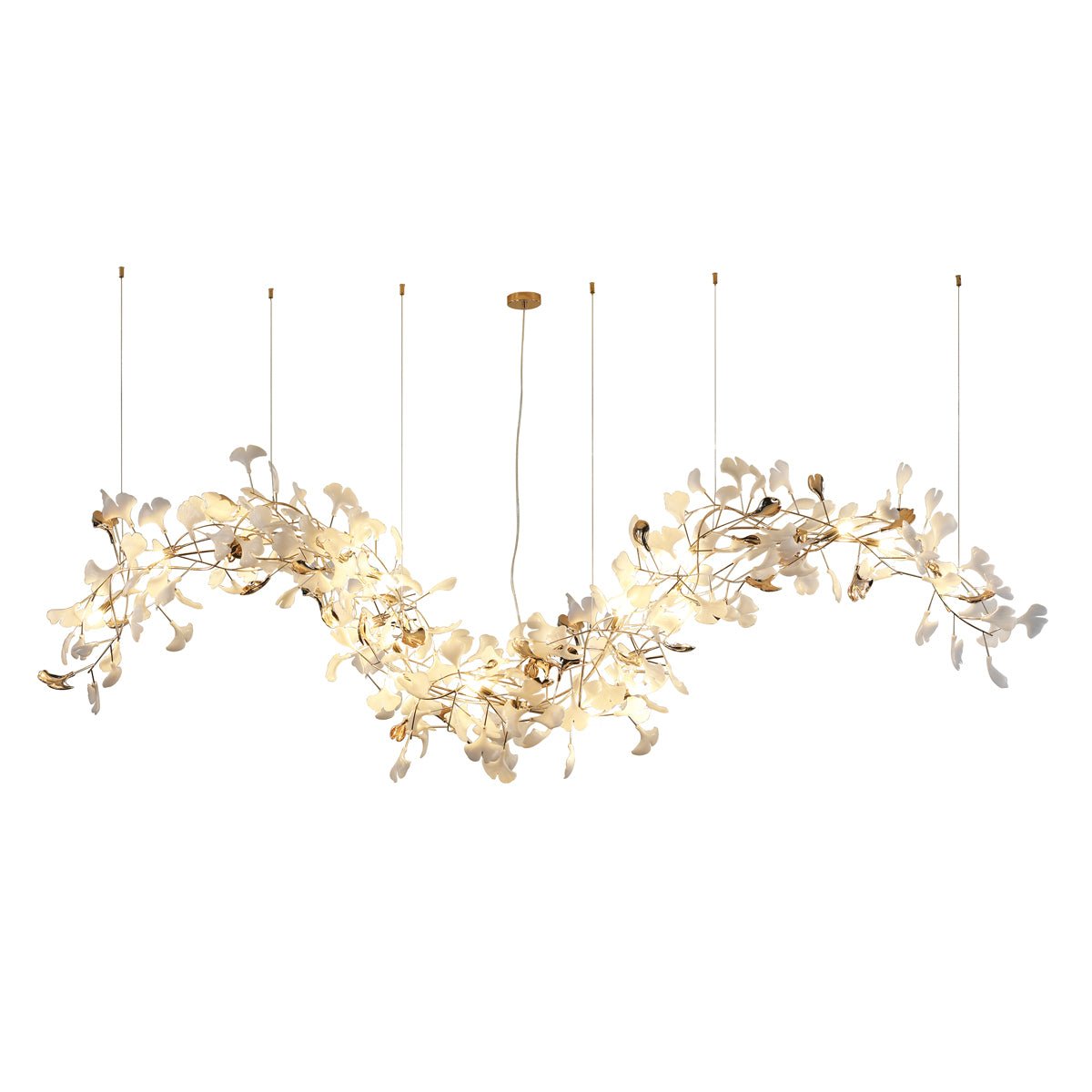 Ginkgo Tip Tlying Chandelier - view 26