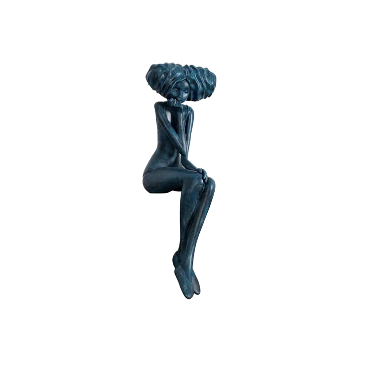 Girl Meditate Sculpture Ornaments - view 31