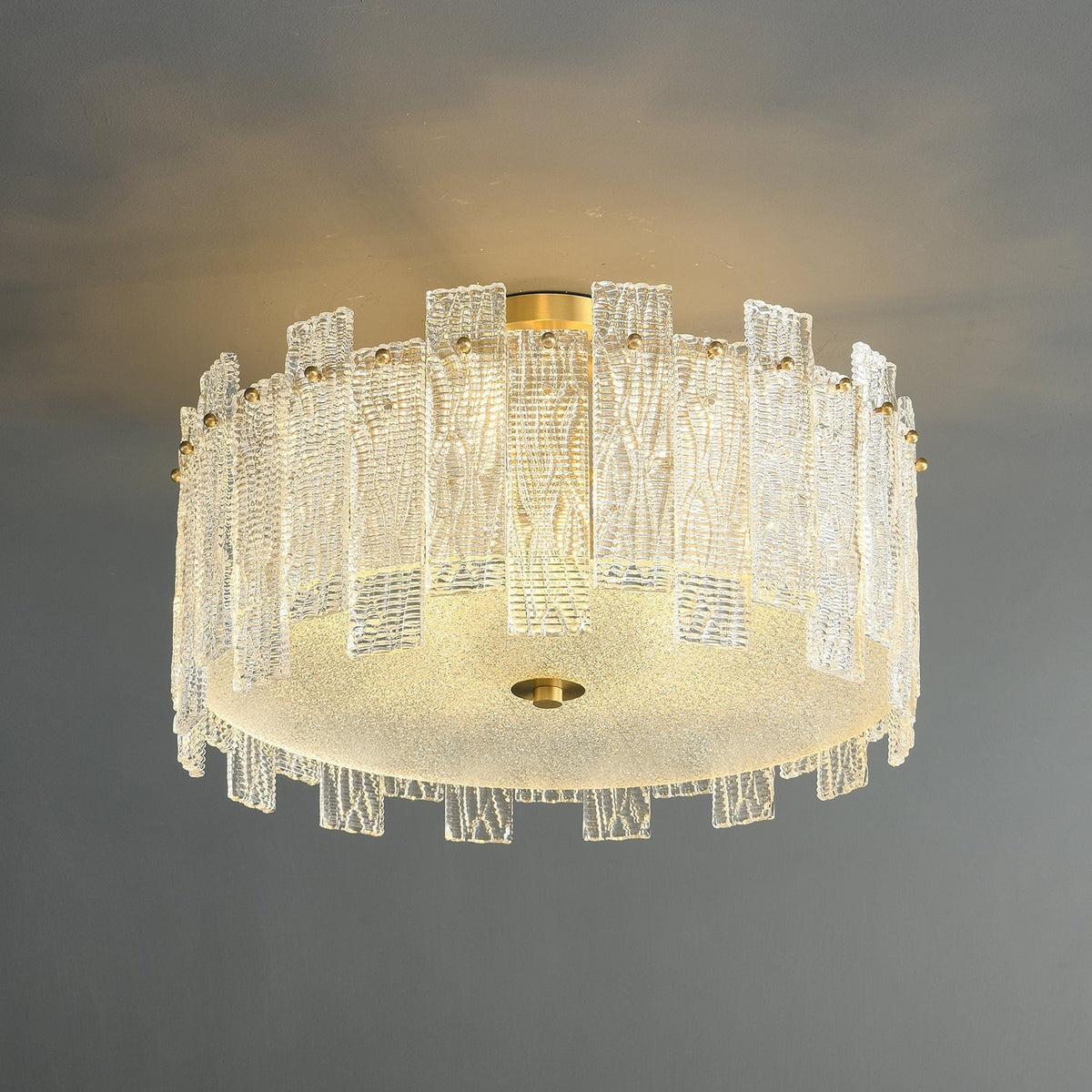 Glacier Cascade Ceiling Light