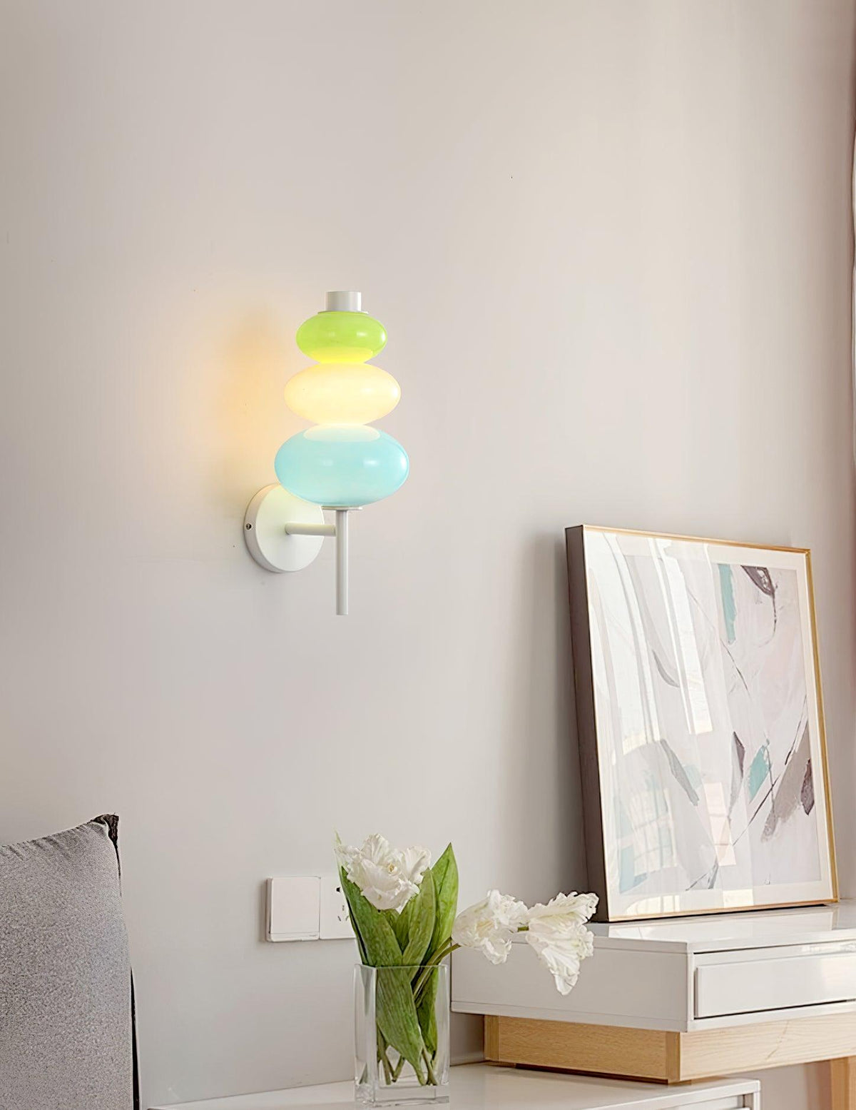 Glass Candy String Wall Lamp - view 11