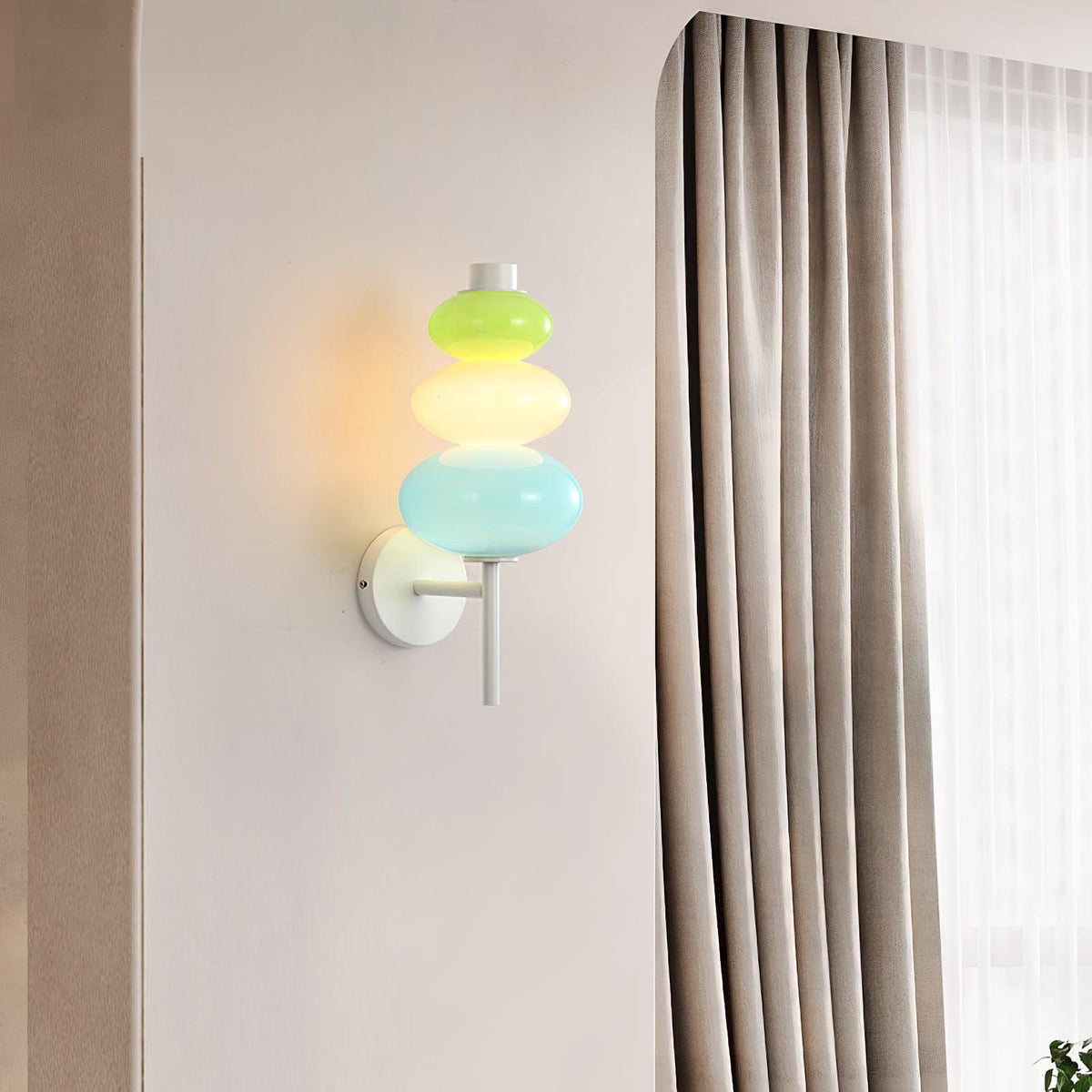 Glass Candy String Wall Lamp - view 8