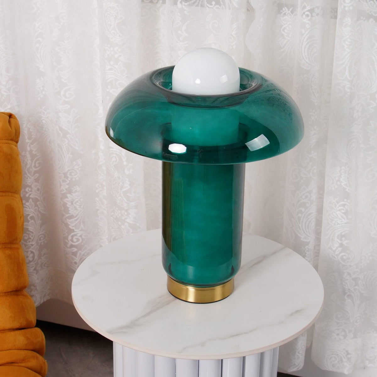 Glass Mushroom Table Lamp - view 5