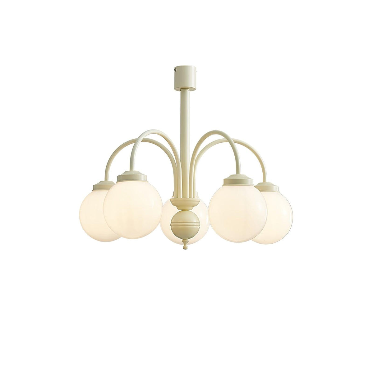 Cream Glass Sphere Chandelier - view 30