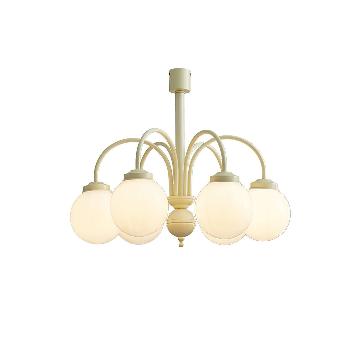 Cream Glass Sphere Chandelier - view 31