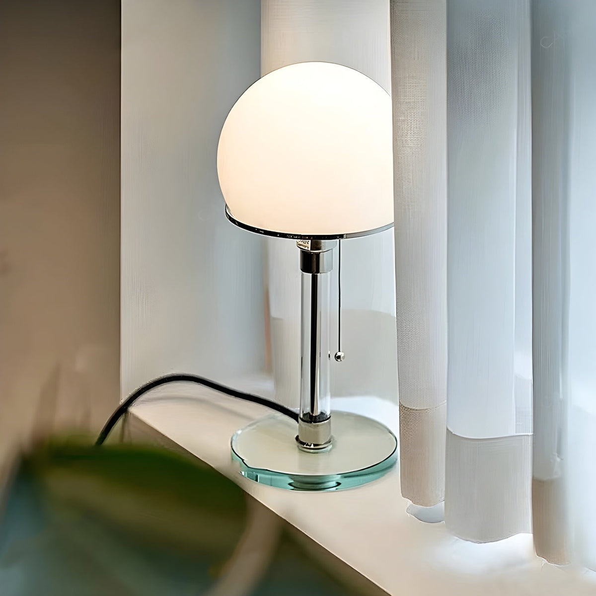 Globe Glass Table Lamp - view 3
