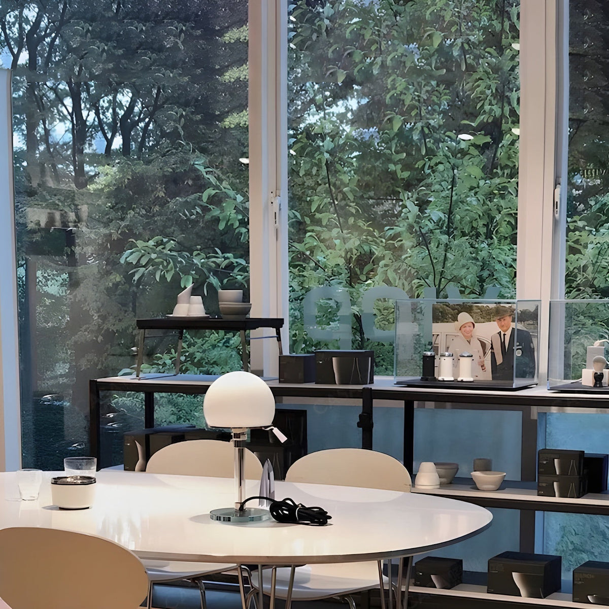 Globe Glass Table Lamp - view 7