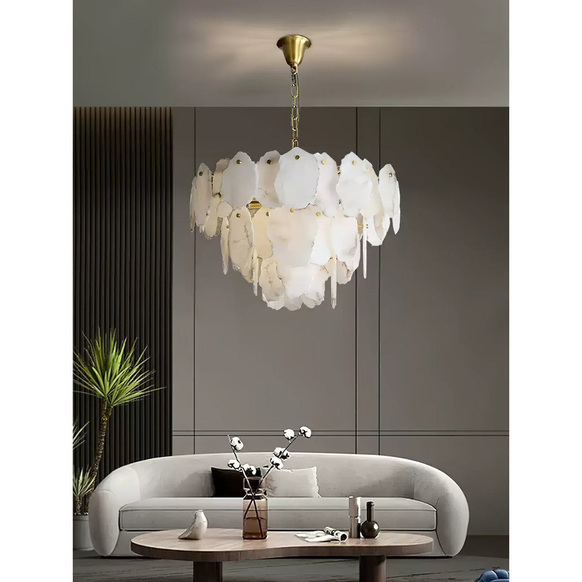 Gloire Alabaster Chandelier - view 11