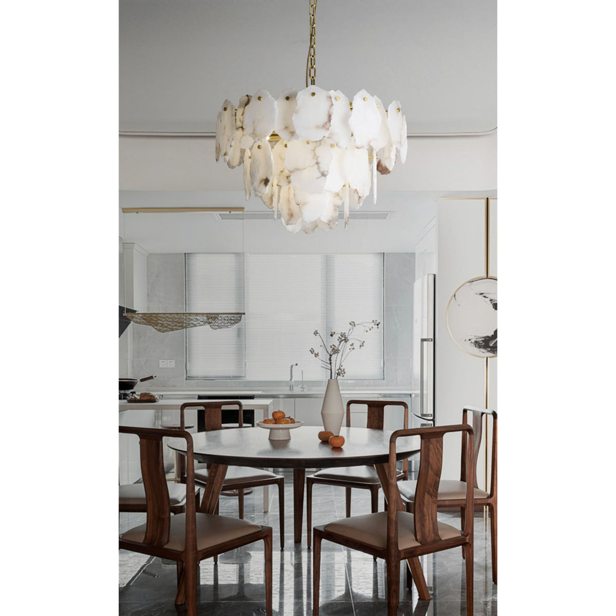 Gloire Alabaster Chandelier - view 7