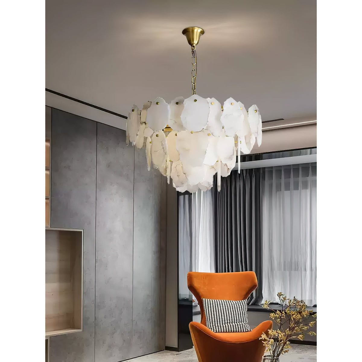 Gloire Alabaster Chandelier - view 8