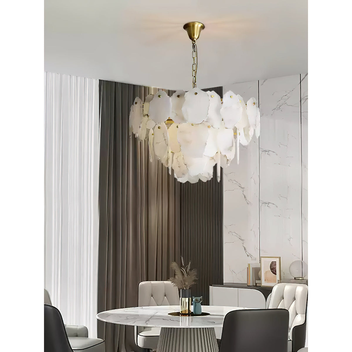 Gloire Alabaster Chandelier - view 9