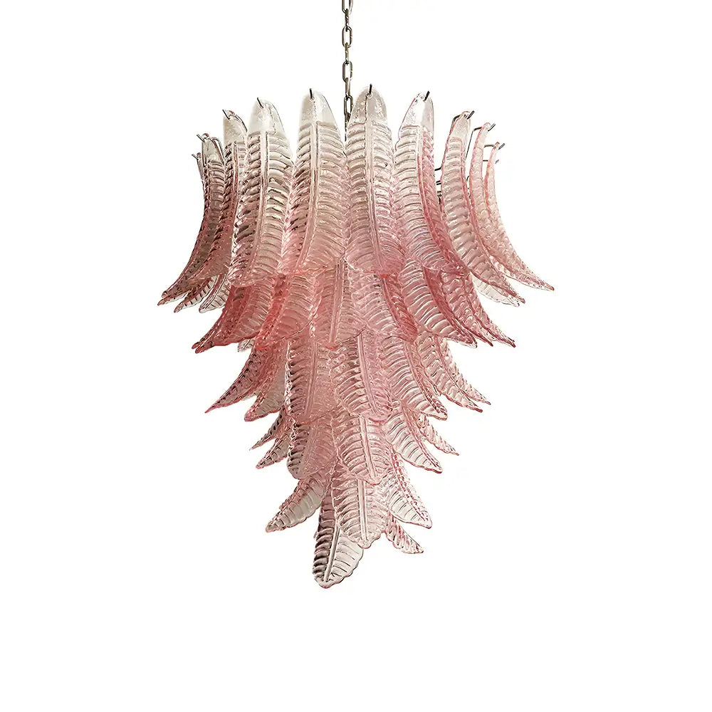 Gorgeous Murano Felci Pink Glass Chandelier - view 20