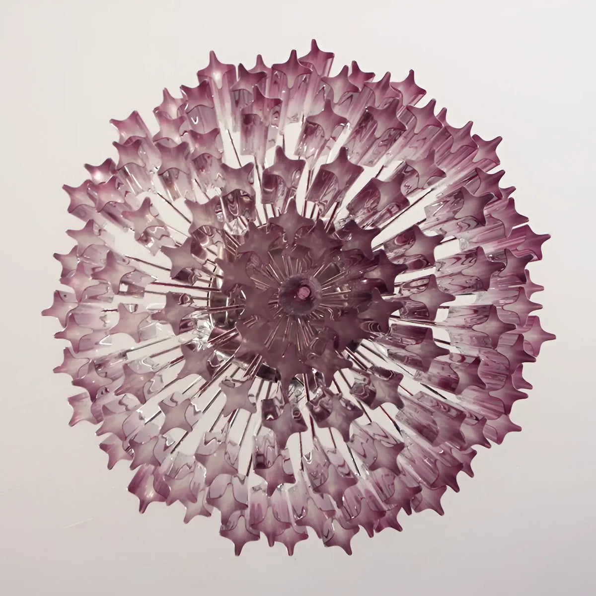Gorgeous Murano Quadriedri Prisms Chandelier - view 12