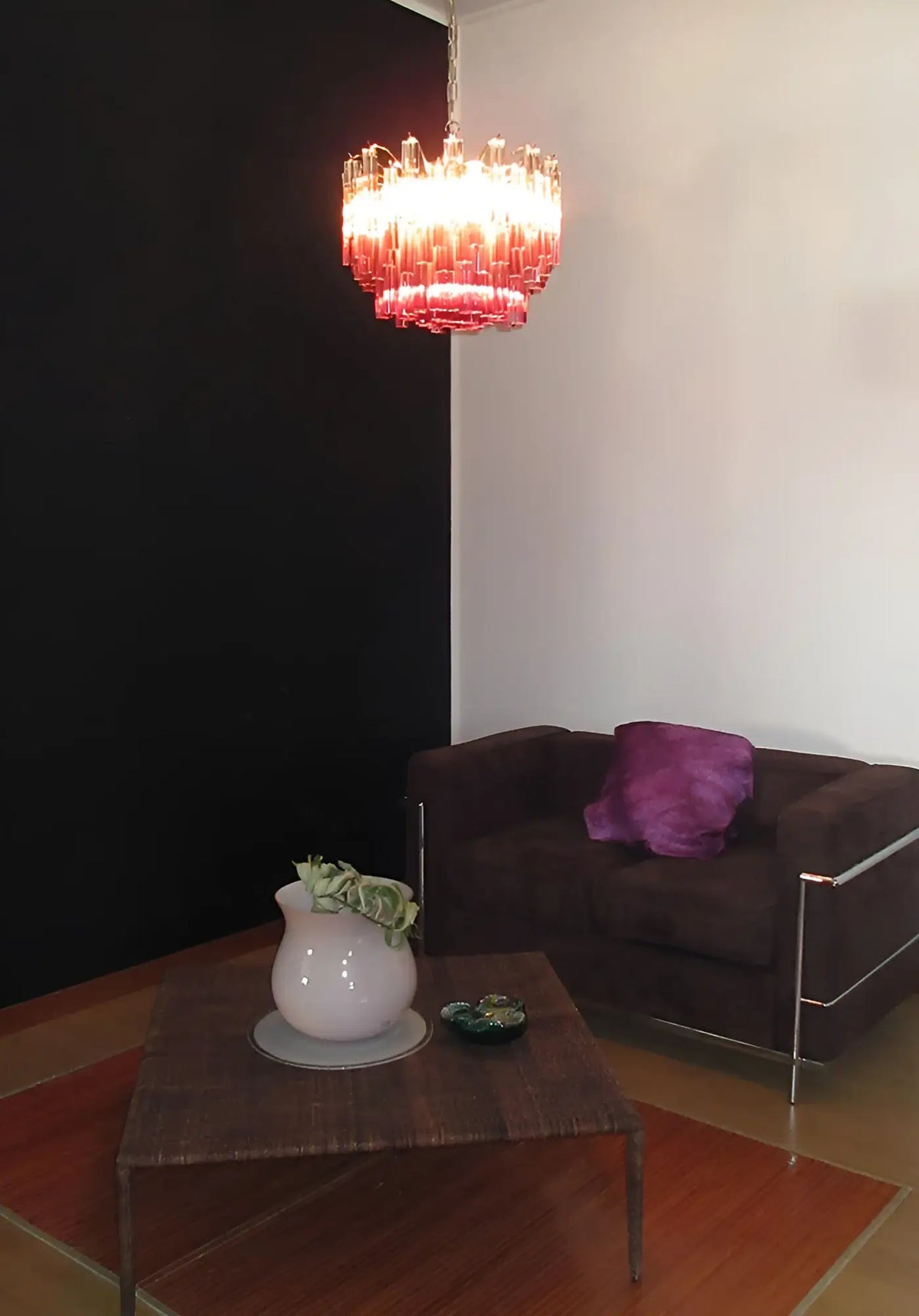 Gorgeous Murano Quadriedri Prisms Chandelier - view 4