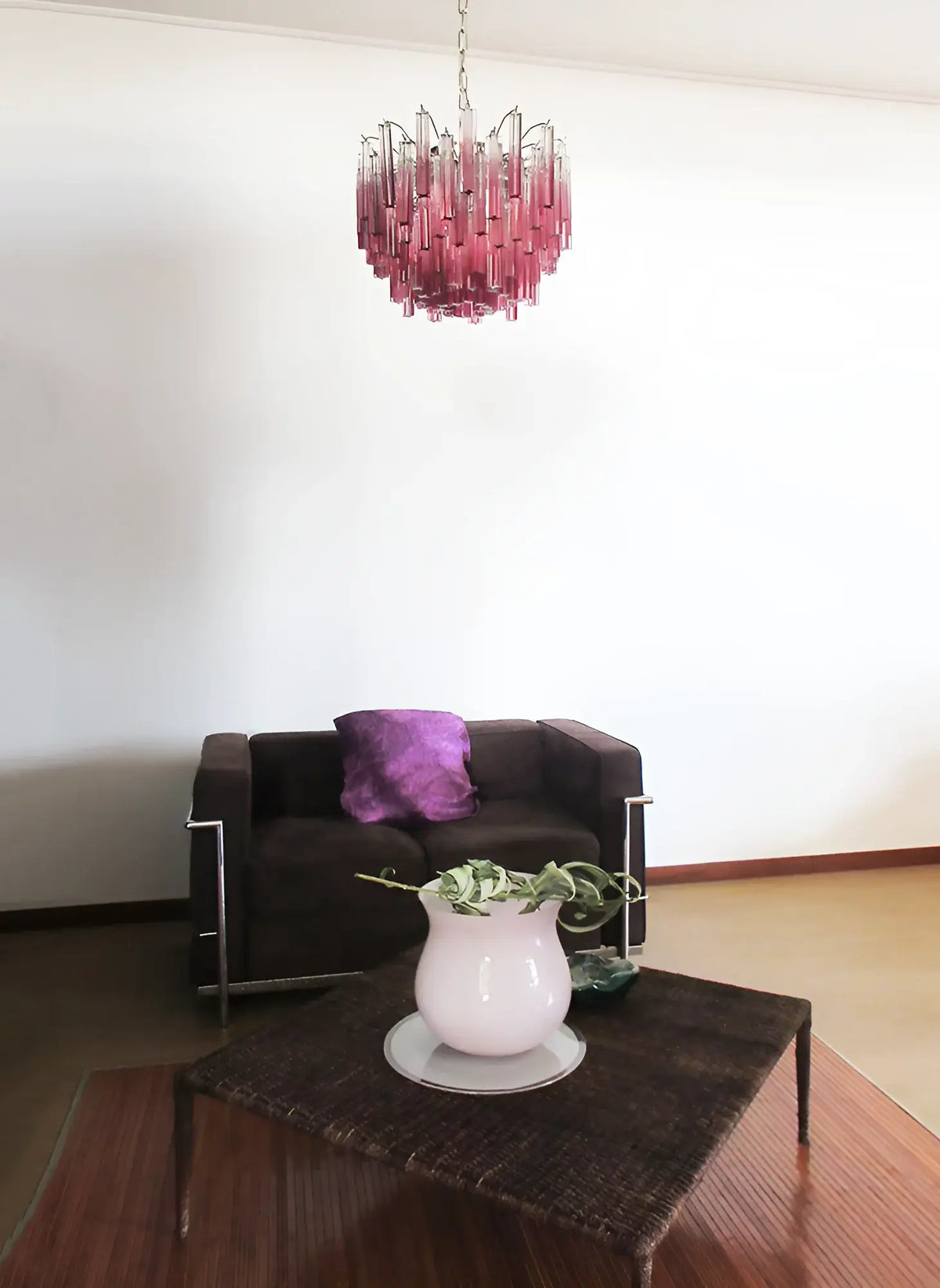 Gorgeous Murano Quadriedri Prisms Chandelier - view 3