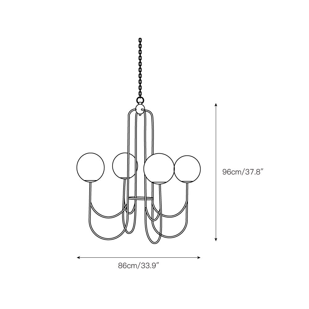Apollo Chandelier - view 3