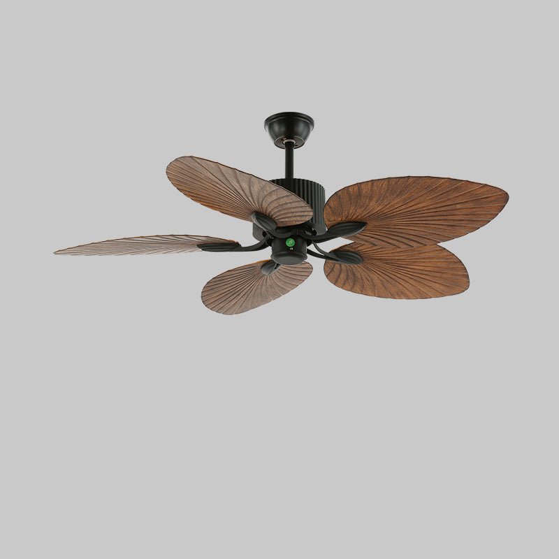 Banana Leaves Ceiling Fan Light