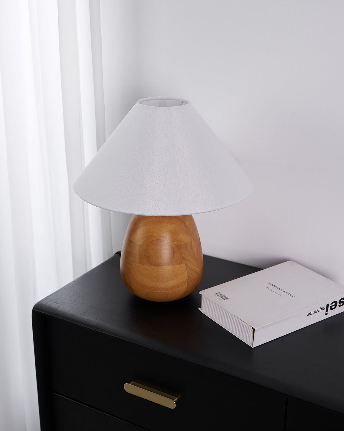 Irving Wood Table Lamp - view 6