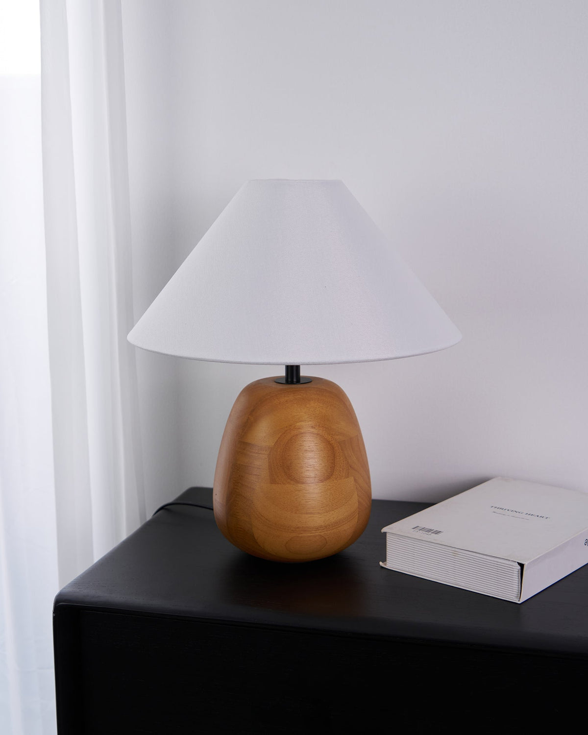 Irving Wood Table Lamp - view 7