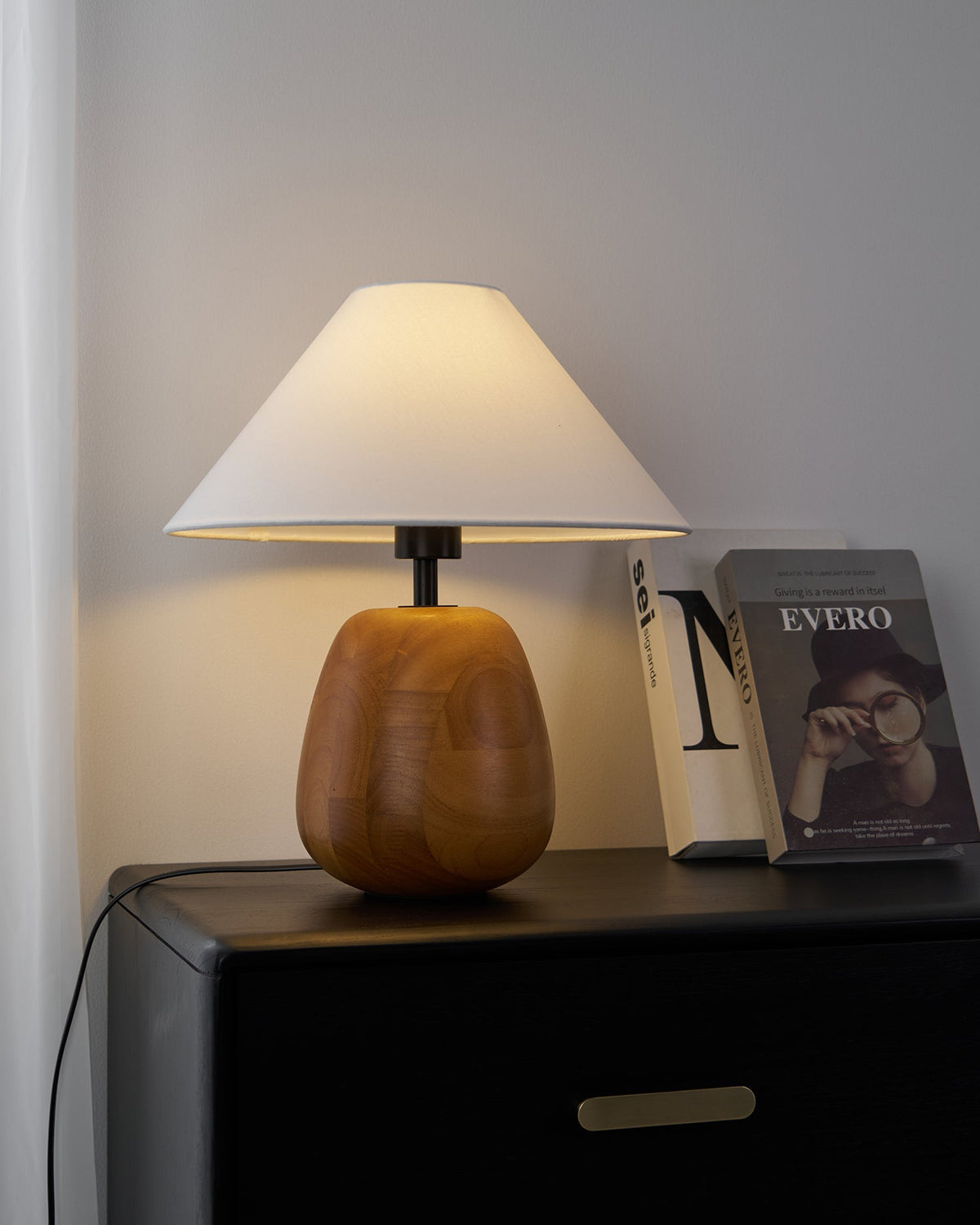 Irving Wood Table Lamp - view 9