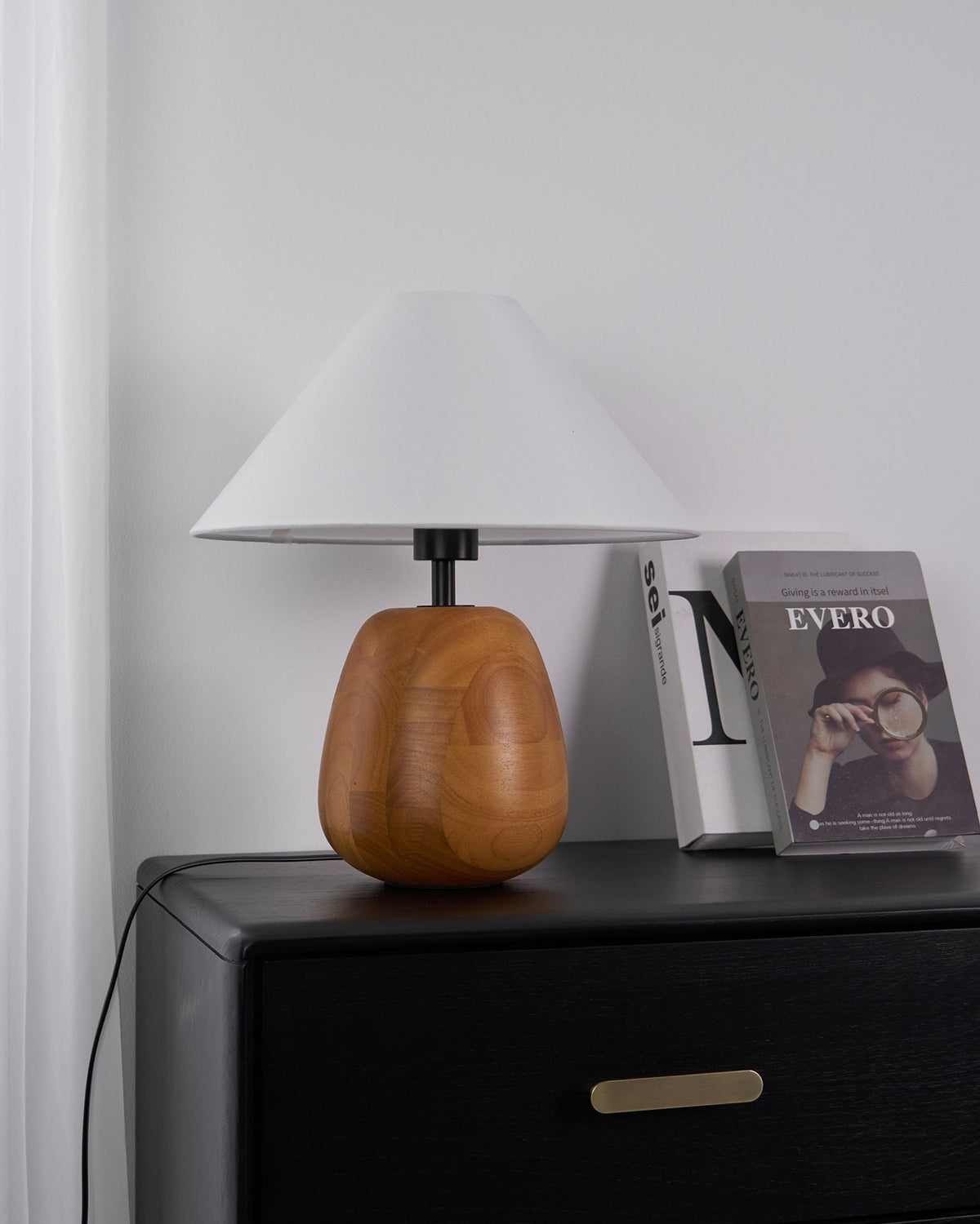 Irving Wood Table Lamp - view 10