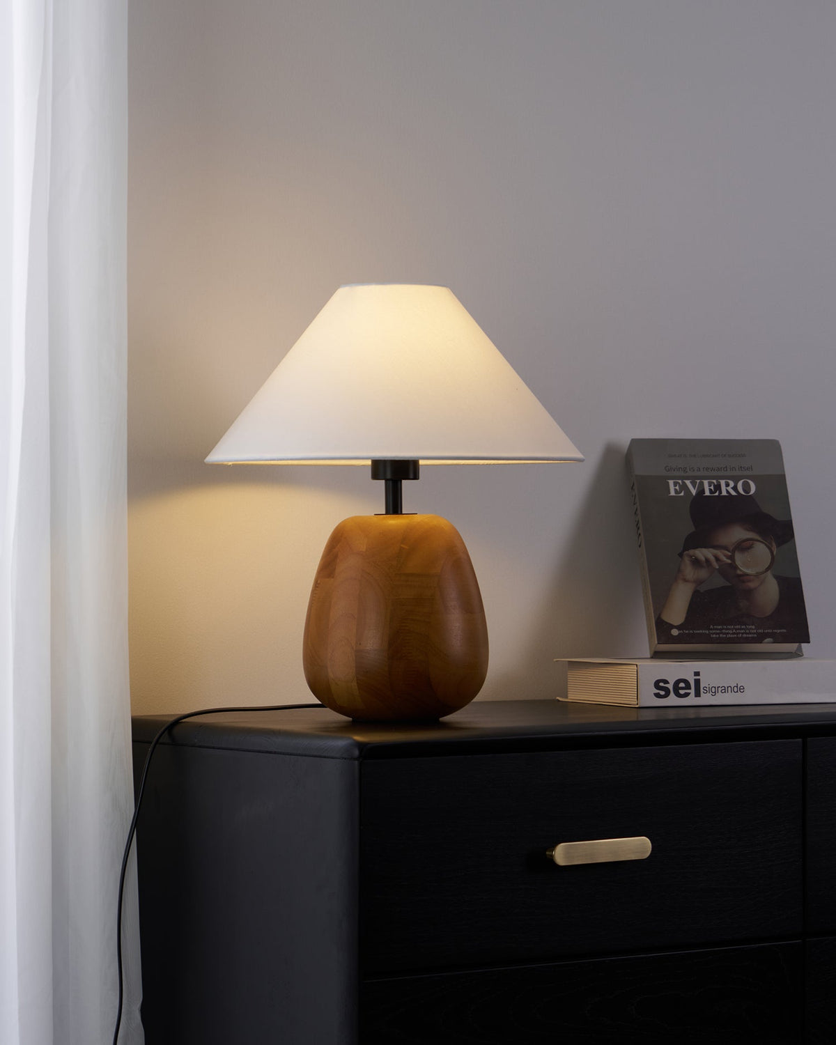 Irving Wood Table Lamp - view 12
